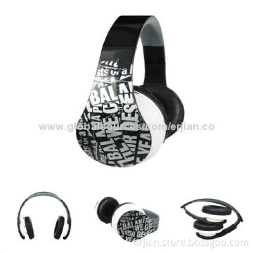Wireless/Wired Bluetooth Headphones for Mobile Phones/Laptops/Tablet PCs, Support Incoming Ringtone